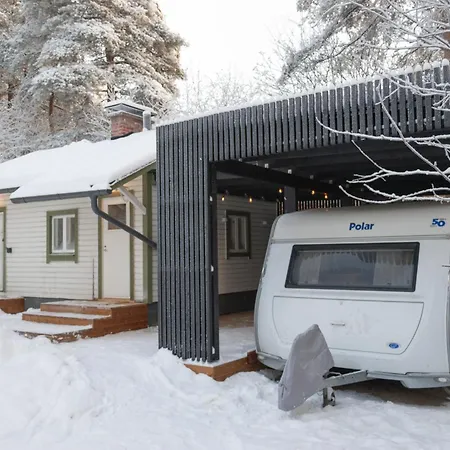Apartman Unique Caravan With Private Sauna, Parking & Wifi